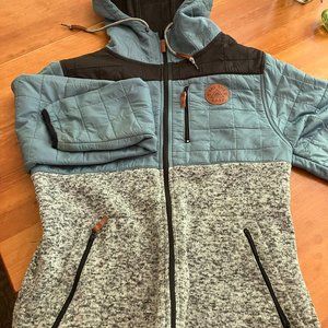 Ski The East Mens Lightweight Light Blue Jacket